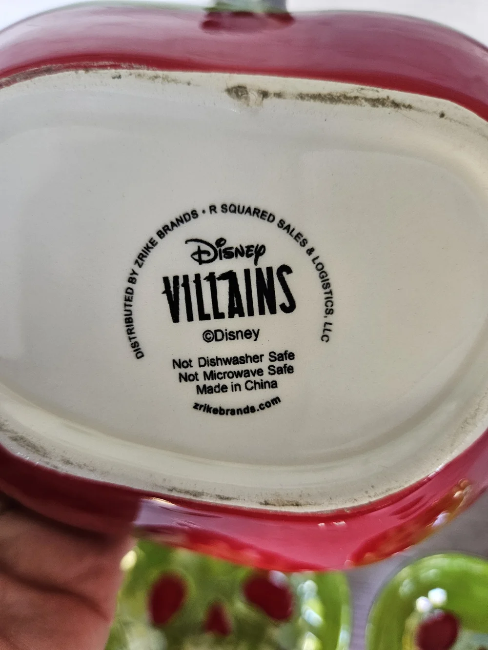 Disney Green and Red Poison Apple Measuring Cups - Set of 4